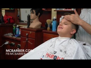 MC Barber - Short  Textured Fohawk for Teenagers - Haircut Tutorial by MC Barber