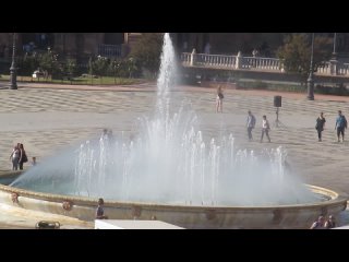 Площадь Испании в Севилье/ Plaza de Espaa, Sevilla,