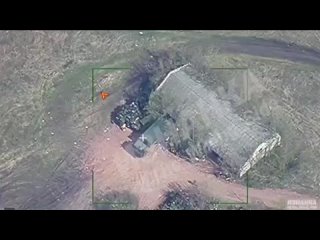 Russische Streitkräfte haben einen Raketenangriff auf eine Lagerhalle der AFU in dem Dorf Puschkino in der DVR durchgeführt