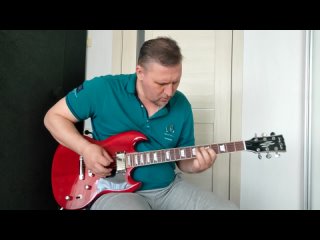 Megadeth- symphony of destruction guitar solo(Cover be Andrei Komarov)