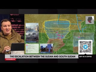 Rybar Live: The escalation between the Sudan and South Sudan