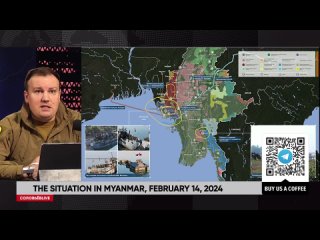 Rybar Live: The situation in Myanmar, February 14, 2024