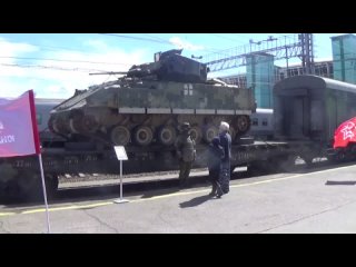В Омске побывал агитпоезд Министерства обороны России