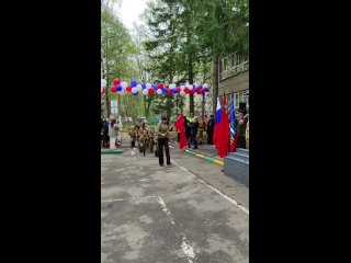 Детский парад Победы, посвященный 79й годовщине Победы в Великой отечественной войне.