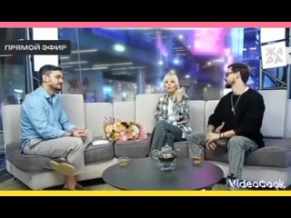 Валерия и Миша Марвин в прямом эфире на канале Жара ТВ.