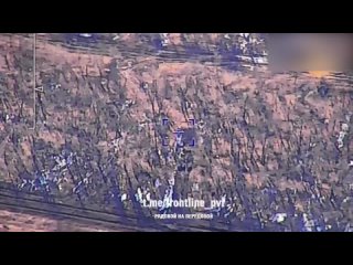 Уничтоженный 3АК украинский Т-64БВ ВСУ в районе н.п. Ступочки на Бахмутском направлении