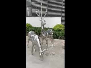 Скульптуры из металла