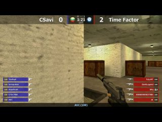 Шоу-Матч по CS 1.6 [Time Factor -vs- CSavi] @ by kn1fe /2map