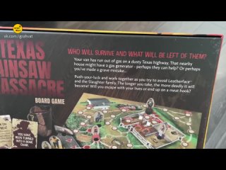 The Texas Chainsaw Massacre Board Game [2023] | The Texas Chansaw Massacre Unboxing [Перевод]