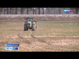 В Печорском районе крестьянское хозяйство “Витязь“ готовится к весенне-полевым работам. Предприятие специализируется на картофел