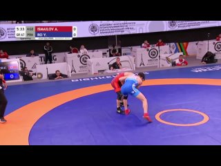 Asian OG2024 67kg Amantur ISMAILOV (KGZ) vs. Yong Jin RO (PRK)