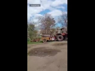 ️Видео и фото с места атаки дрона в Рыбницком районе Приднестровья