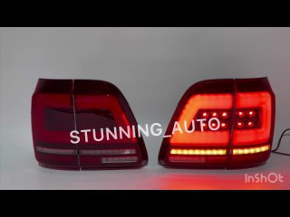 Фонари задние Toyota Land Cruiser 100 красные Видео от Stunning_auto/Тюнинг авто