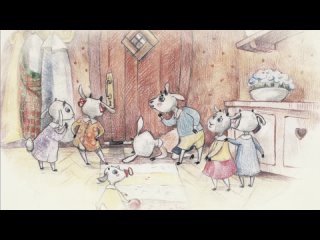 Бабушкины сказки - Волк и семеро козлят   Мультфильмы для детей