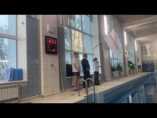 Соревнования по плаванию Товарищеская встреча Соликамск - Яйва