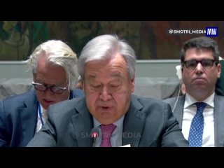 The UN Secretary General called for an end to the bloody cycle of retaliation between Iran and Israel