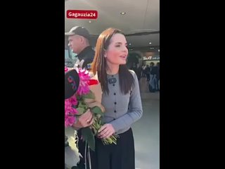 Глава Гагаузии Евгения Гуцул вернулась из Москвы где приняла участие в праздновании Дня Победы.mp4