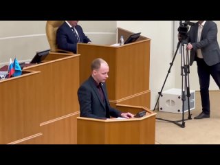 Вячеслав Водянов об отчете губернатора Ульяновской области в ЗСО
