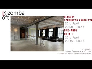 Kizomba Loft 23rd April