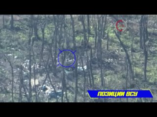 Luhansk artillerymen destroy Ukrainian positions in the Spornoye area