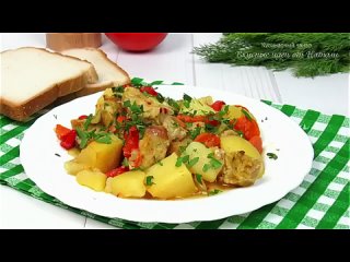 СКЛАДЫВАЮ все в рукав и в ДУХОВКУ! Вкуснейший ужин, без хлопот и заморочек!