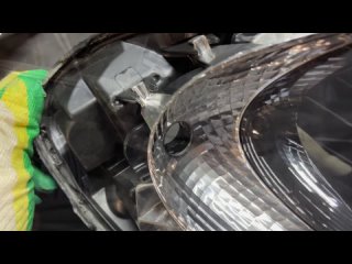 Volvo XC60 рестайлинг -  замена линз intellect на диодные линзы Competizione 4k