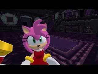 [Movie Sonic] Movie Sonic Meets Possessed Amy In A Haunted Mansion In VRCHAT!!