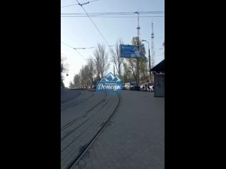 Пробка возле парка Славянской культуры