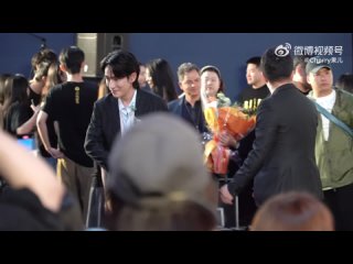Чжу Илун со встречи со СМИ на Пекинском кинофестивале () 13