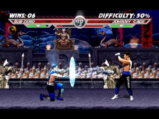 Mortal Kombat REVITALIZED 2 DEFINITIVE ( Christmas Edition ) SUB - ZERO Gameplay Playthrough