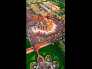 Акшардхам - огромный храмовый комплекс в Дели, Индия.