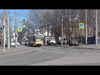 Ростовский трамвай 71-619 КУ. 073-й г