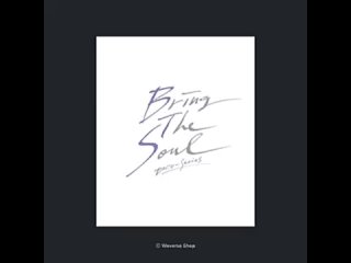 Weverse Shop в Twitter  BTS BRING THE SOUL: документальный сериал и ко