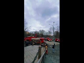 В Мурманске можно посмотреть на пожарную технику