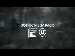 UE5 Gothic Megapack - Meshingun Studio