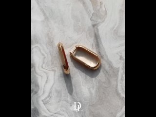 Серьги-конго DELTA LUXE Form