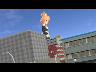 Dream Club Giantess MMD animation