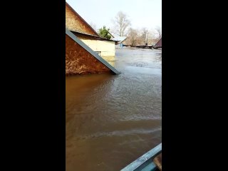 СНТ “Газовик“ в Овчинке затопило под крыши