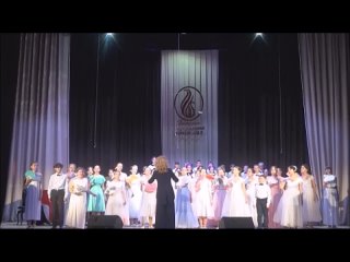 Открытие Отчетного концерта. П.И. Чайковский Вальс из оперы Евгений Онегин