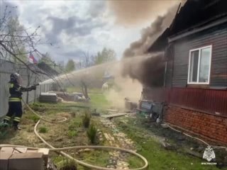 В Тверской области пожарный извещатель спас многодетную семью