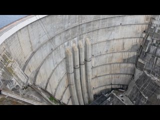 Фрагменты экскурсии на Чиркейскую ГЭС - крупнейшую в Дагестане