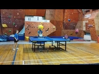 Видео от Детский настольный теннис Костомукши Своя игра