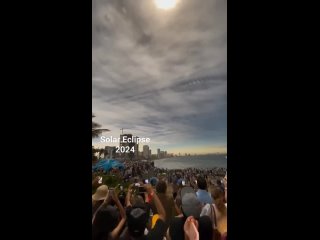 Incredible View Of The Eclipse As Seen In Mexico  @solareclipse @