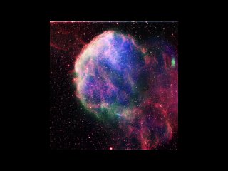 Туманность Jellyfish Nebula (IC 443) звучит космически!