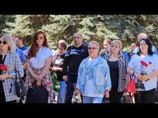 Принял участие в митинге, посвященном памяти жертв трагедии в Одессе