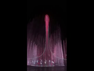 Шоу музыкальных фонтанов в Олимпийском парке