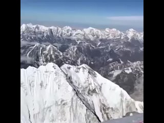 Вид с Эвереста в ясный день