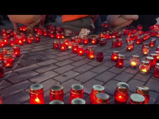 В Омской области почтили память погибших при теракте в Крокус Сити Холле