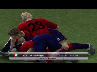 PES 6 ☆ Osasuna ☆ Goal Milosevic from the pass Webo