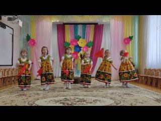 ГБДОУ №9 Пушкинского района “Семицветики“ русский народный танец 4-5 лет.